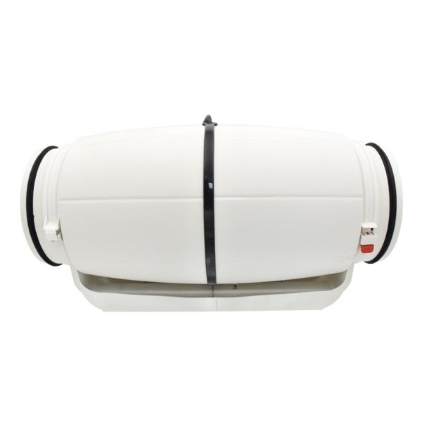 240V SAA Silent 200mm Customaization Hydroponic Black Mixed Flow Wall Mounted Fan