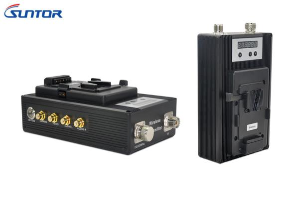 Quality 300-4400MHz Manpack Analog Video Transmitter , Analog Transmitter And Receiver for sale