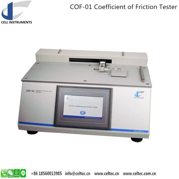 Lab Testing Equipment Coefficient of Friction Tester for pPE/LTPE/OPP/ PVC/ PPT