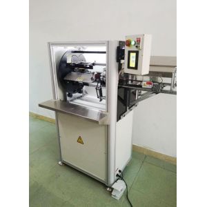 Plastic 200mm Industrial Automatic Spiral Coil Binding Machine