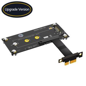 China New Version M.2 NGFF NVME M-Key SSD To PCI- E 4X Extension Cable Adapter wholesale