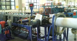 China Fruits Foaming Mesh Glove EPE Foam Machine Production Line With Smooth Surface wholesale