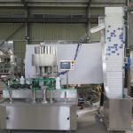 2000BPH 1.5L Automatic Capping Machine With Cap Sorting stainless steel bottle