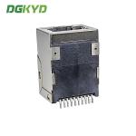 DGKYD911B031AB2W4S057 SMD RJ45 Network Interface Fast Ethernet Filter SMD 8P8C