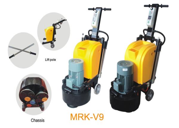 Quality Differ Handle Manual Floor Polisher With Magnetic Chassis / Fast Grinder For Stone for sale