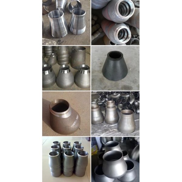 Round Head Code Welding Connection 304 316 Industrial Stainless Steel Pipe Fittings Eccentric Reducer for Pipe Connection