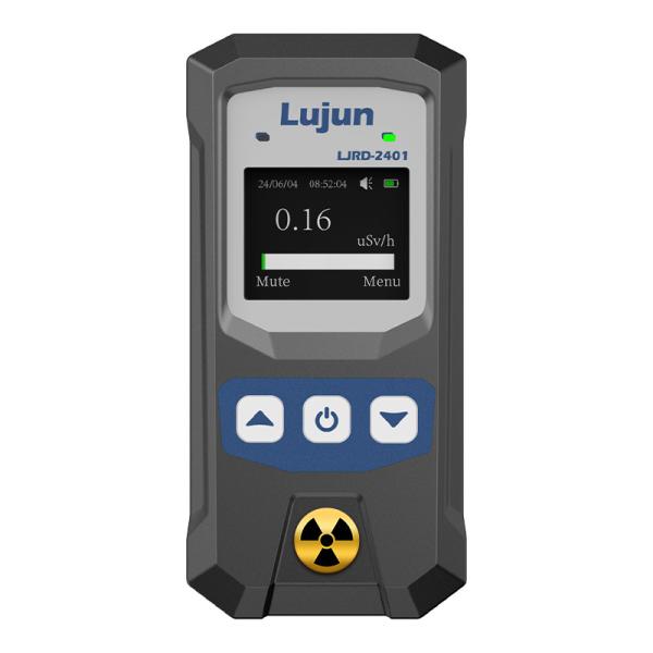 Quality Lujun LJ--RD2401 Geiger Counter Radiation Dose Dosimeter Nuclear Radiation Detector Radiation Survey Meter for X Beta Gamma Ray for sale