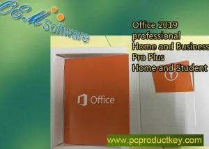 China Original Office 2016 PKC Pro Fpp Key , Office 2021 Pro plus Plus Retail Key Dvd Box on sale