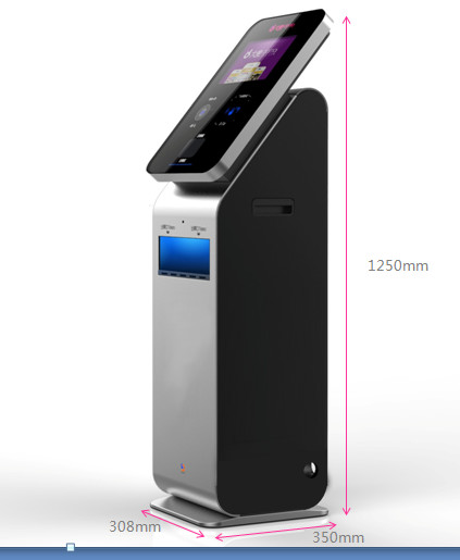 China Post Office Customer Service Kiosk Magnetic Card Dispenser Recharge Touch Payment Kiosks on sale
