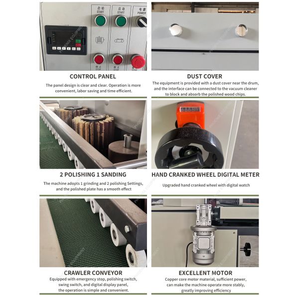 PM40D Upgraded Automatic Single Side Polishing Machine 1.87kw Power and Digital Watch