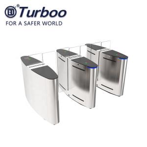 China TCP IP R485 Pedestrian Barrier Gate Access Control Automatic Sliding Barrier Gate on sale