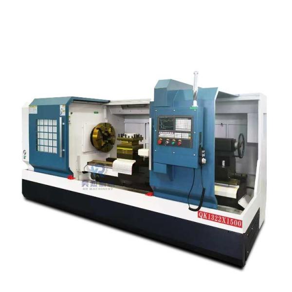 Quality High Precision Horizontal CNC Pipe Thread Lathe QK1322-1500 With 500MM Max Cutting Length for sale