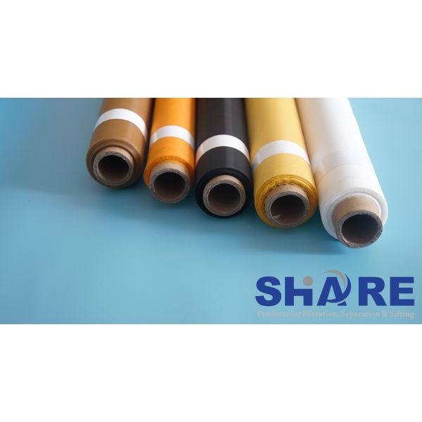 Monofilament Polyester Printing Mesh For Liquid Filtration / Dust Collection