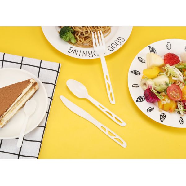 Biodegradable Compostable CPLA Disposable Cutlery Kits