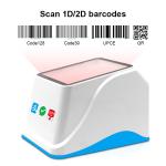 Alipay Wechat POS Barcode Scanner 2D Desktop Mobile Qr Code Payment