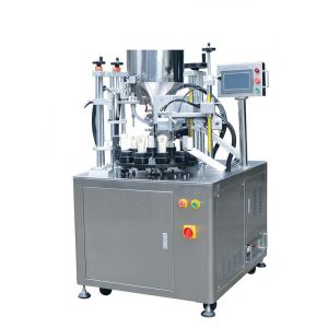 PLC Touch Screen Automatic Filling Capping Machine 60ml Filling Volume