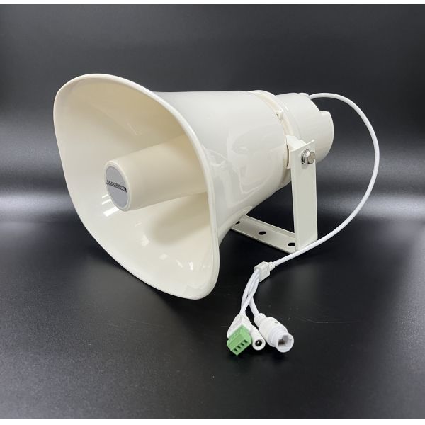 IP66 Outdoor SIP Horn Speaker 30W POE Powered ABS Cabinet