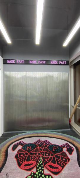 Quality Customized P4RGB LED Scrolling Sign 7M Length With Linkable Design And Slim Case for sale