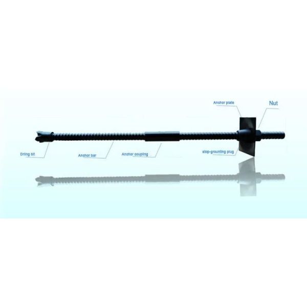 Tunneling Self Drilling Anchor Bolt Thread 1600kN Ultimate Load Capacity