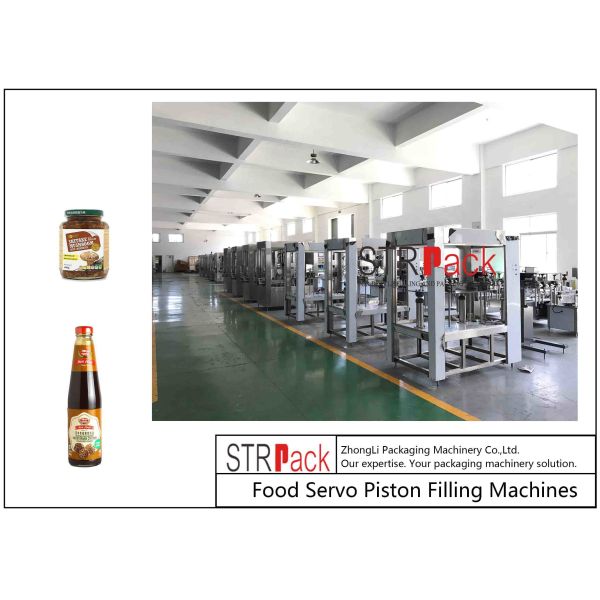 PLC Control Automatic Paste Filling Machine 220V / 50Hz