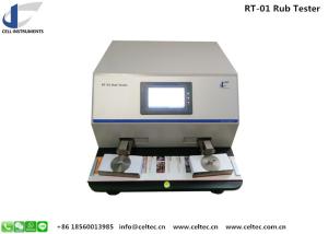 China Digital Printing Ink Rub Abrasion Decolorization Tester Paper Testing Instruments Abrasion Ink Rub Tester wholesale
