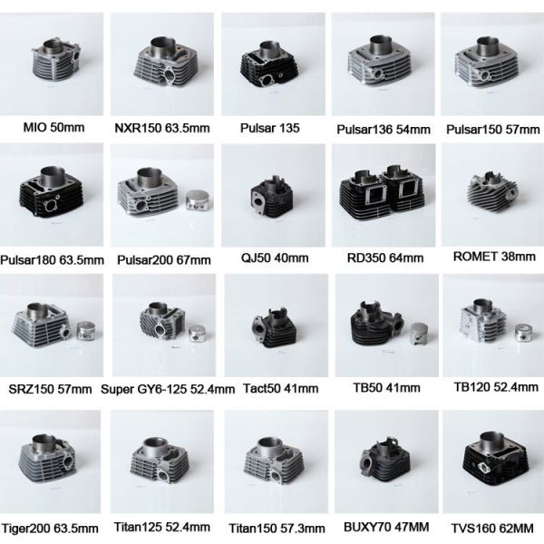 YBR125 Cylinder Block Kits,aluminum cylinder sets with piston and rings