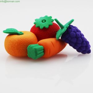 China high quality promotional fancy 3D dinosaur shaped eraser wholesale