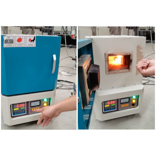 Laboratory Muffle Box Furnace 220V 4 KW Resistance Wire