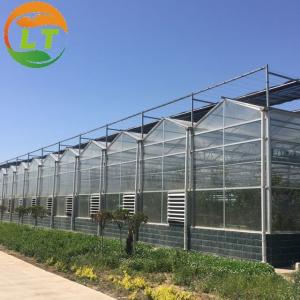 China Transparent Glass Greenhouse for Sustainable Vegetable Planting and Plant Growth on sale