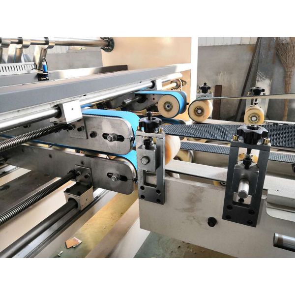 Semei Auto Automatic Carton Box Folding Machine , Carton Pasting Machine