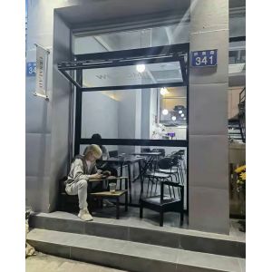 Frameless Structural Bolt-Fixed Folding Windows - SS316 Hidden Fastener System