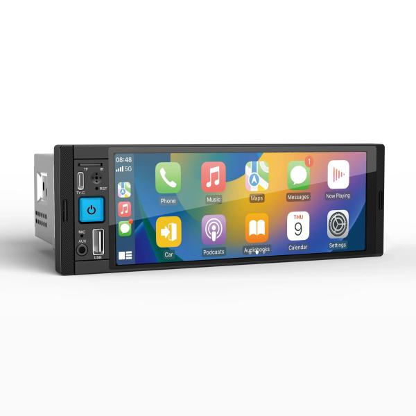 Quality Bluetooth Connection 1Din Car Radio Multimedia MP5 Player with Android Auto HD Screen for sale