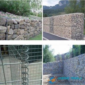 China Low Cost Gabion Mesh/Gabion Box With Galvanized Wire, PVC Coated Wire wholesale