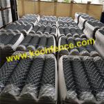 50m - 100m Width Wire Netting Fence ISO 9001 Certificated zig zag pattern