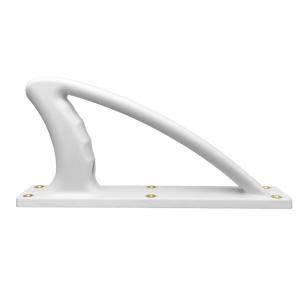 ABS Material White Large Grip Handle For Portable Anti Drone Shield Device System