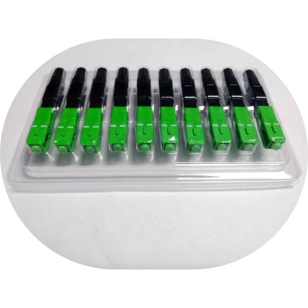 Fiber Fast Connector 60mm , Fusion Splice-on Field Installable Connector High Stability