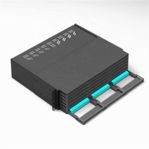 China Black MTP Cassette Module , 48 72 Core MPO Cassette Module For High Speed Network wholesale