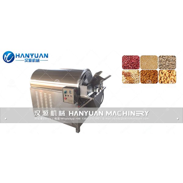 automatic peanut roasting machine 100kg/pot Sesame Roasting Machine