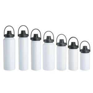 Large Capacity Portable Sublimation Stainless Steel Insulated Bottle Custom