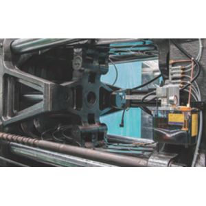 Thermoplastic PE Injection Molding Machine , Injection Moulding Machine MZ320MD