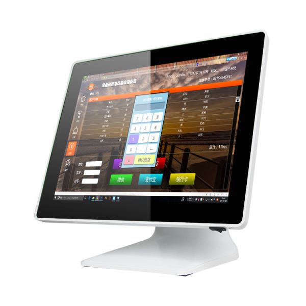 I5 Sleek Cloud Dual Screen Windows POS System For Supermarket