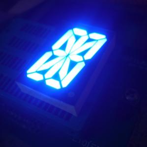 China Long Lifetime 1.2 Inch 16 Segment Led Display Ultra Blue Lift Position Indicator wholesale