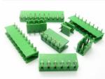 2p-24p PCB Plug In Terminal Block RD231AM-5. 0 5.08 PA66 green color pcb
