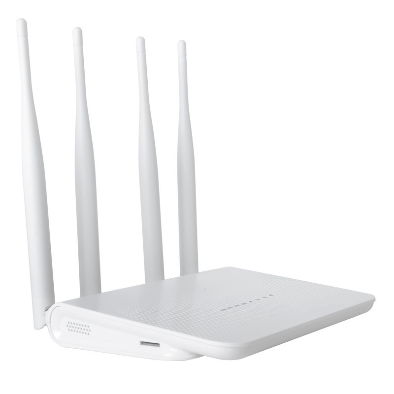 White Wireless Router With Sim Card Slot