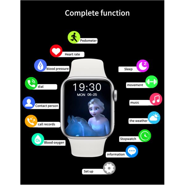 Fitness Tracker Apple Watch Series 4 Phone Calls , 1.54 Inch Smartwatch You Can Reply To Texts