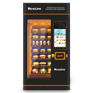 Salad Vendlife Vegetable And Fruits Single Cabinents Fully Automatic Vending
