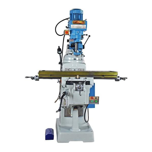 Quality R8 NT30 NT40 Vertical Turret Milling Machine 1270x254mm Worktable Size for sale