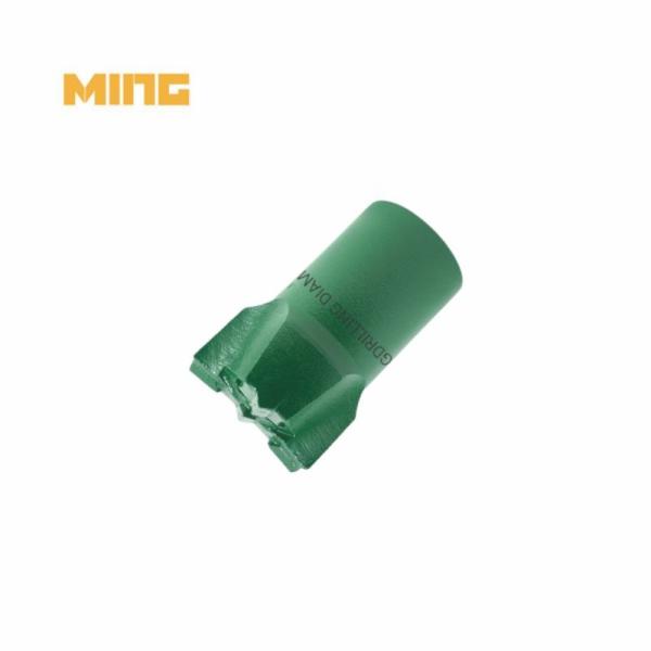 Quality 35mm Tapered Drill Rock Bits With 12 Degree Taper In Drill Rod For Quarrying Mineral Tunneling for sale