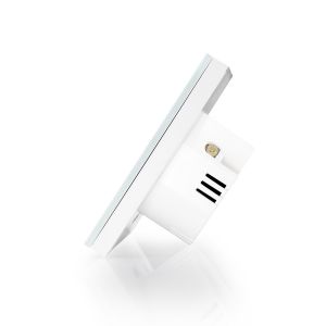EU Standard Smart Wall Switch Wifi Home Automation , Wifi Remote Light Switch