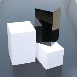 Small Square Acrylic Box Containers Display Clear 3-100MM Thickness